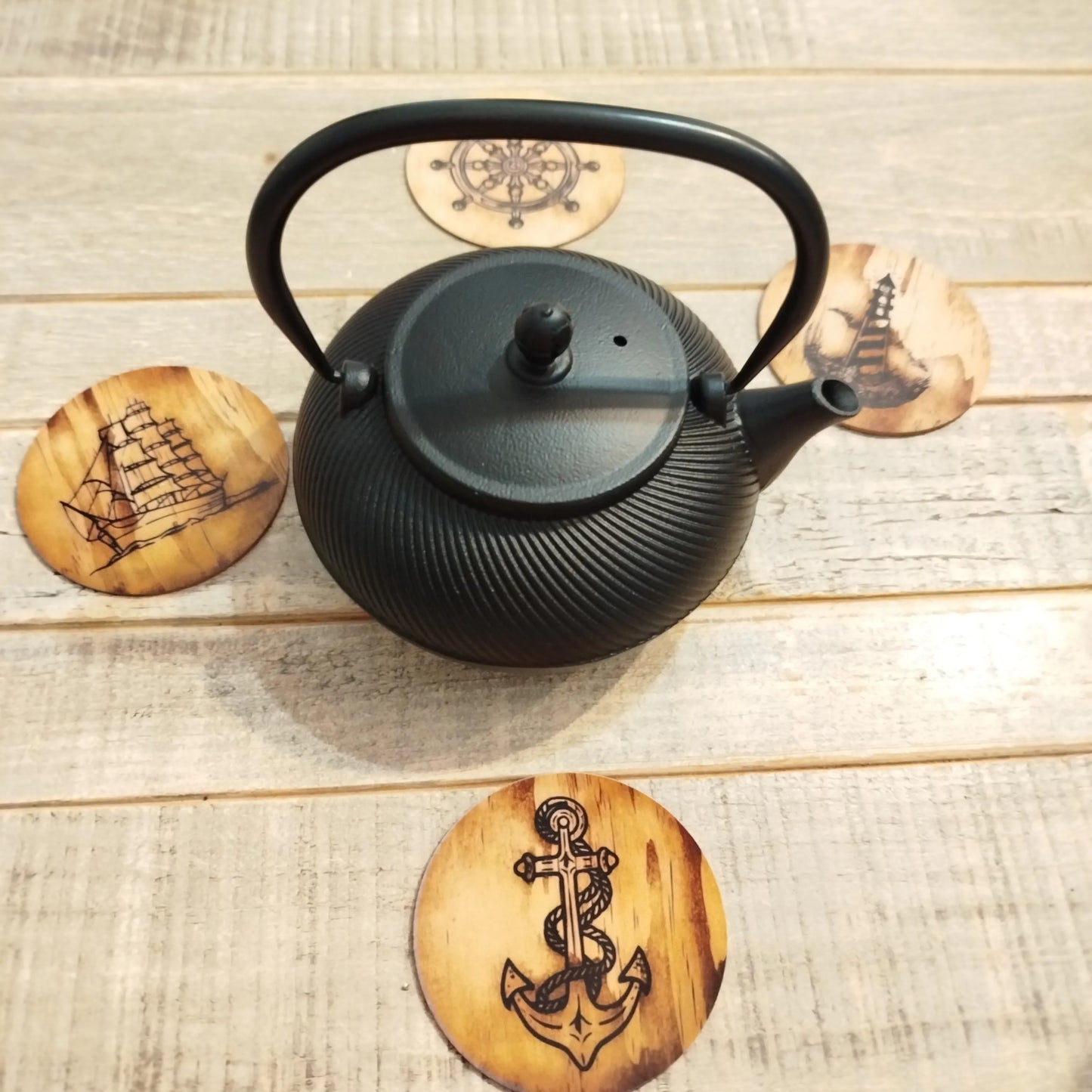 Théière en fonte L’Océanide – 1 000 ml