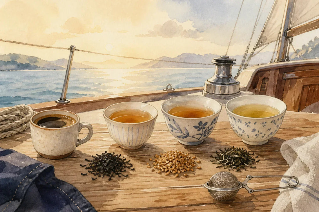 La transition du café au thé