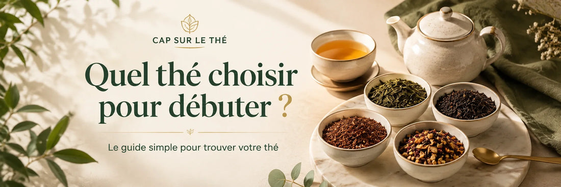 Quel thé choisir pour débuter – guide des différents types de thé