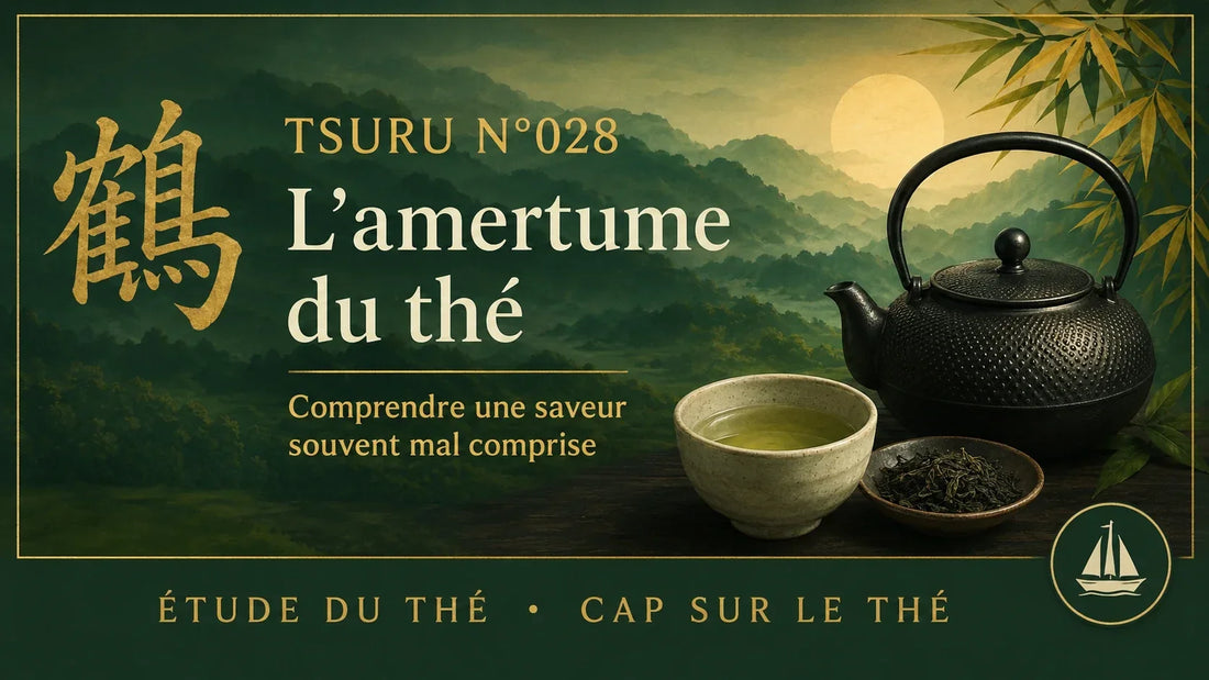Tsuru n°028 consacré à l’amertume du thé et à sa compréhension