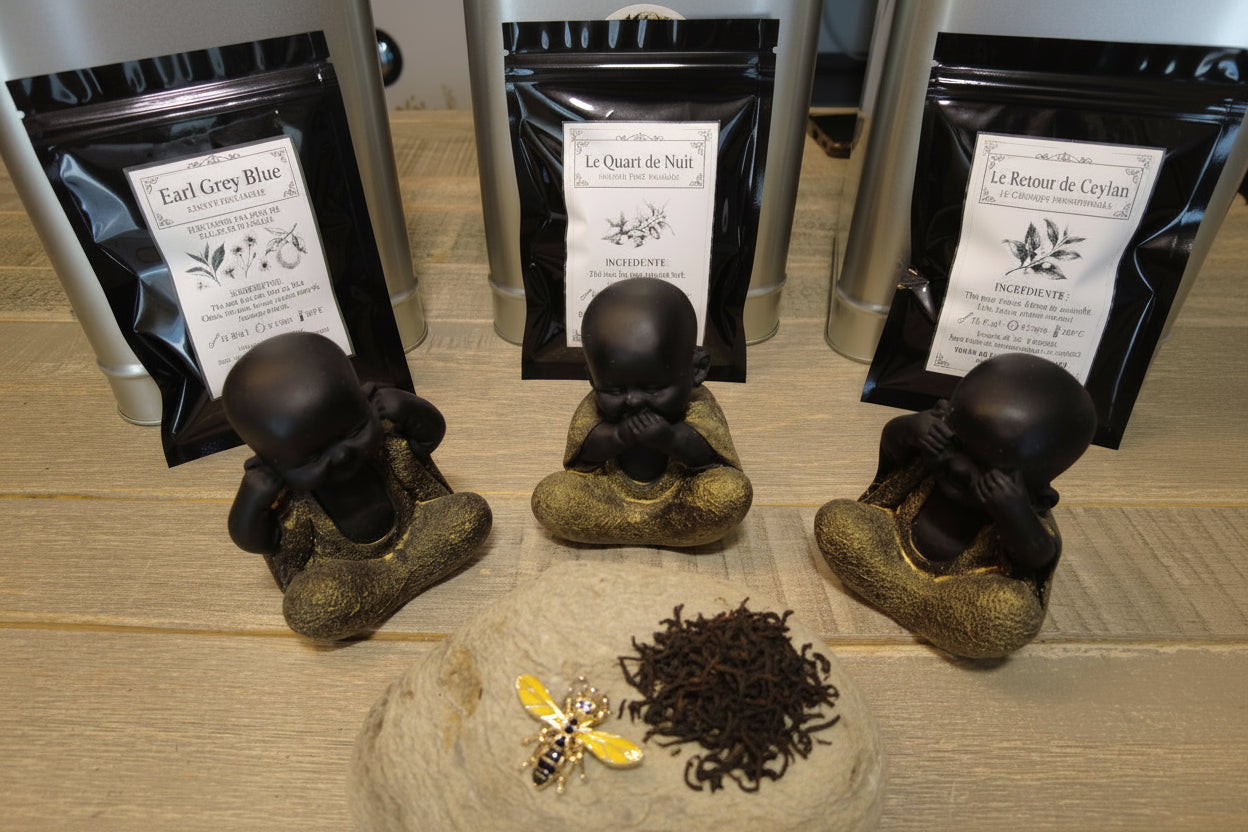 Le Trio Black Gourmand – Pack Découverte Thés Noirs (3 x 30g)