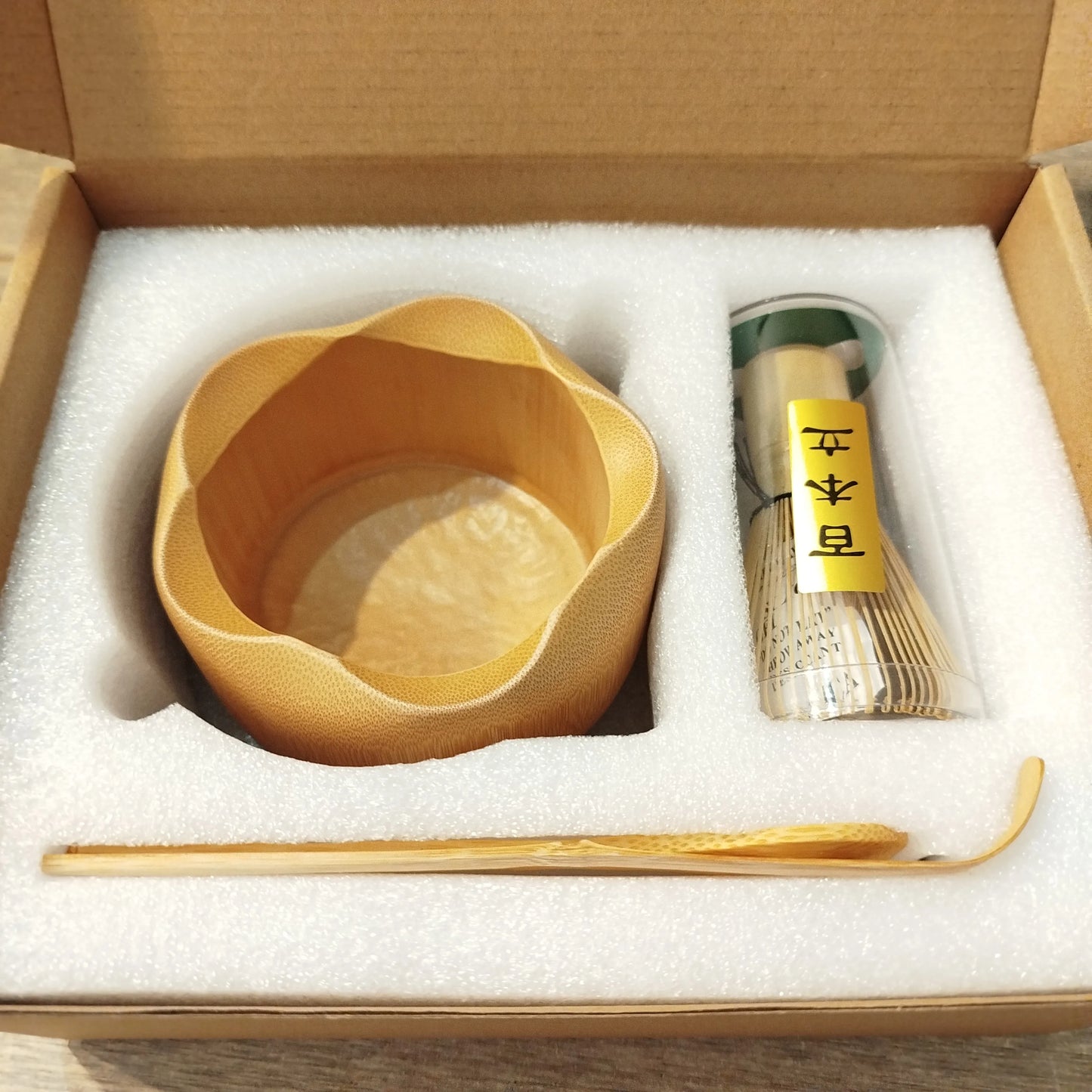 Coffret Matcha Le Rituel – Kit 4 pièces en bambou