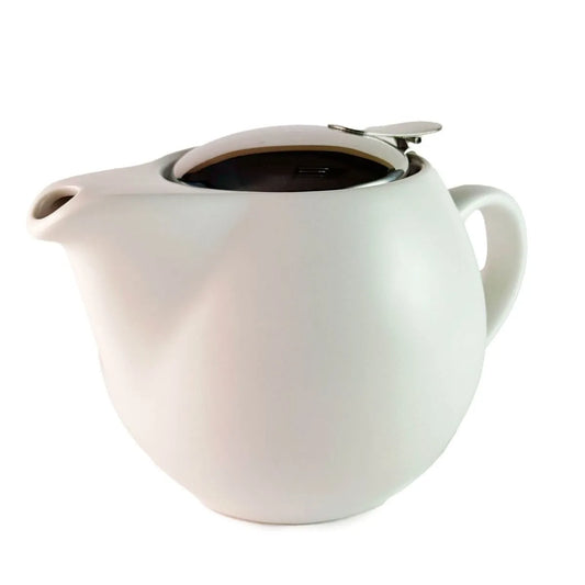 Théière en céramique blanche Blanc d’Hiver, capacité 500 ml