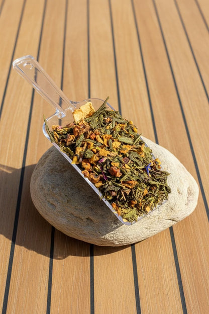 "The Blue Lagoon" Sencha mangue, pamplemousse