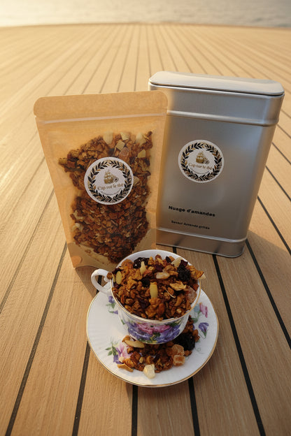 "Ecume d'amandes"  pop corn & cannelle