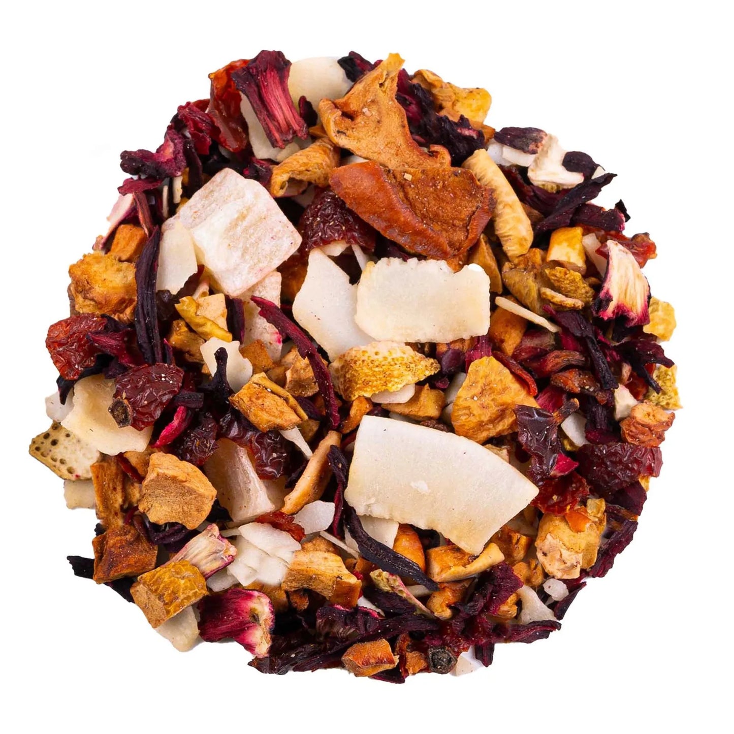 Infusion Sillage Tropical en vrac avec ananas et noix de coco